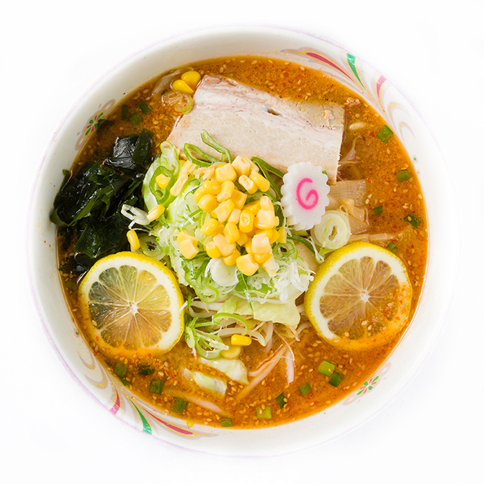 レモンからし味噌らーめん