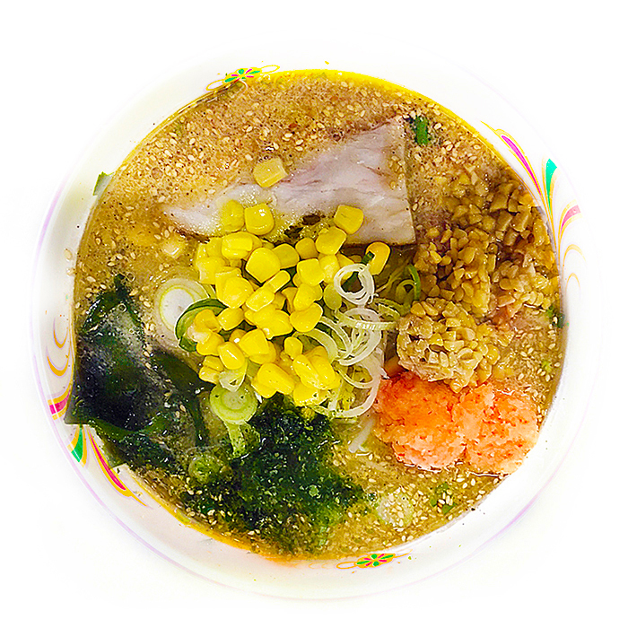 納豆味噌らーめん